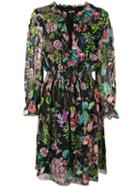 Floral Print Dress - Women - Viscose - 42, Viscose, Just Cavalli