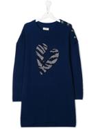 Zadig & Voltaire Kids Harlow Sweater Dress - Blue