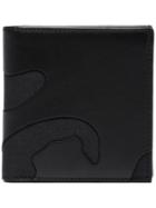 Valentino Camouflage Leather Billfold Wallet - Black