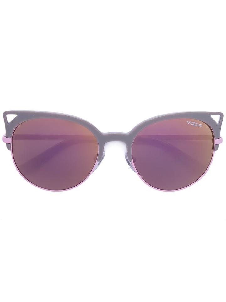 Vogue Eyewear - 'vo5137s' Sunglasses - Women - Acetate - One Size, Pink/purple, Acetate
