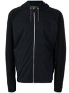 Ps By Paul Smith Zip Up Hooded Jacket - Black