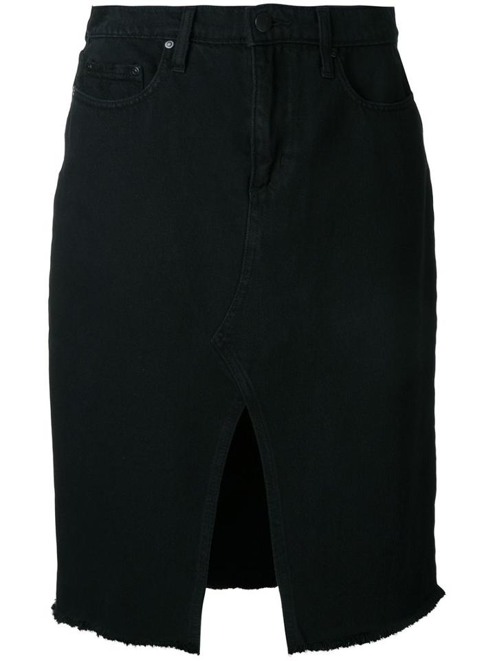 Nobody Denim - Florence Skirt Infinity - Women - Cotton - 25, Black, Cotton