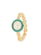 Gucci Pre-owned Changeable Bezel Quartz Watch - Gold