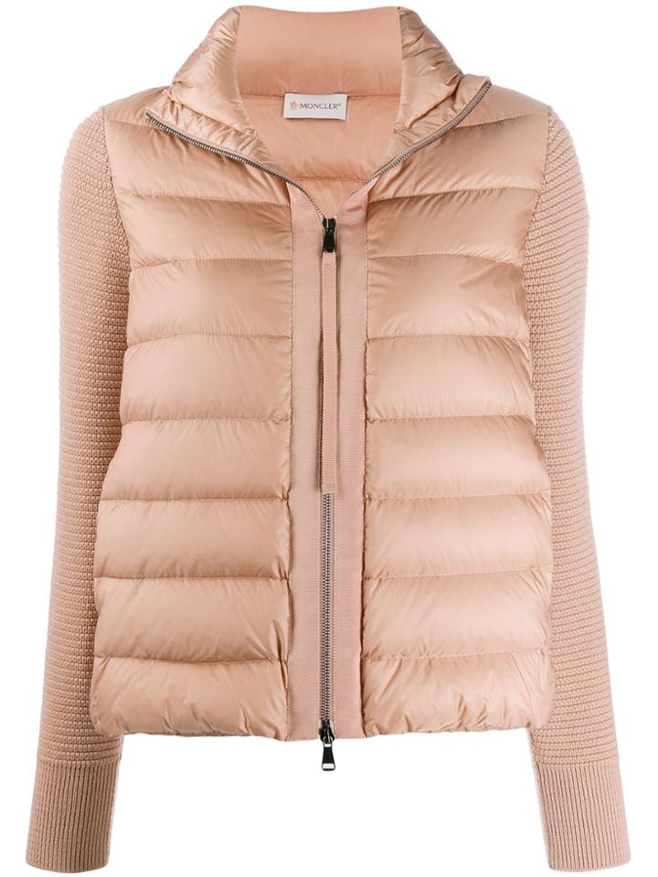 Moncler Venturine Bi-material Jacket - Pink