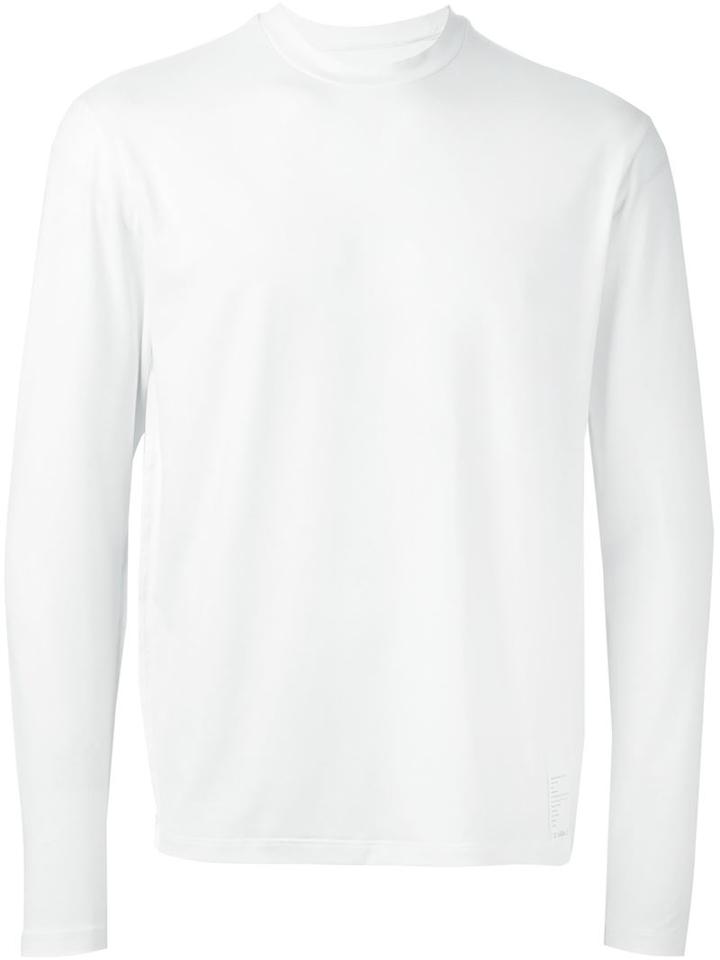 Satisfy Packable Longsleeved T-shirt, Men's, Size: 2, White, Cotton/polyester/spandex/elastane