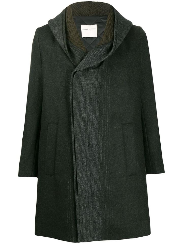 Stephan Schneider Logan Hooded Coat - Black