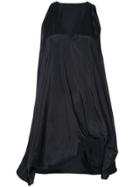 Urban Zen Sleeveless Asymmetric Blouse - Black