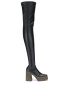 Stella Mccartney 115mm Over-the-knee Boots - Black