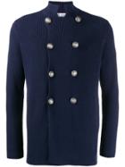 Brunello Cucinelli Double-breasted Cardigan - Blue