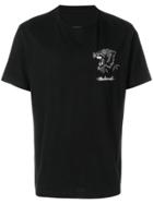 Maharishi Embroidered Tiger T-shirt - Black