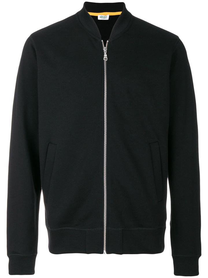 Kenzo Tiger Teddy Blouson Jacket - Black