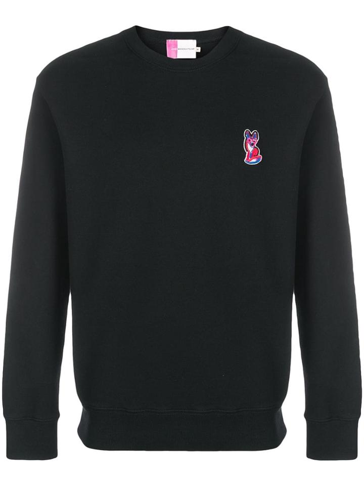Maison Kitsuné Acide Fox Patch Sweatshirt - Black