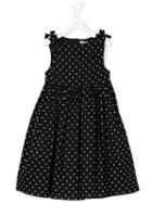 Dolce & Gabbana Kids Poka Dot Dress, Girl's, Size: 6 Yrs, Black