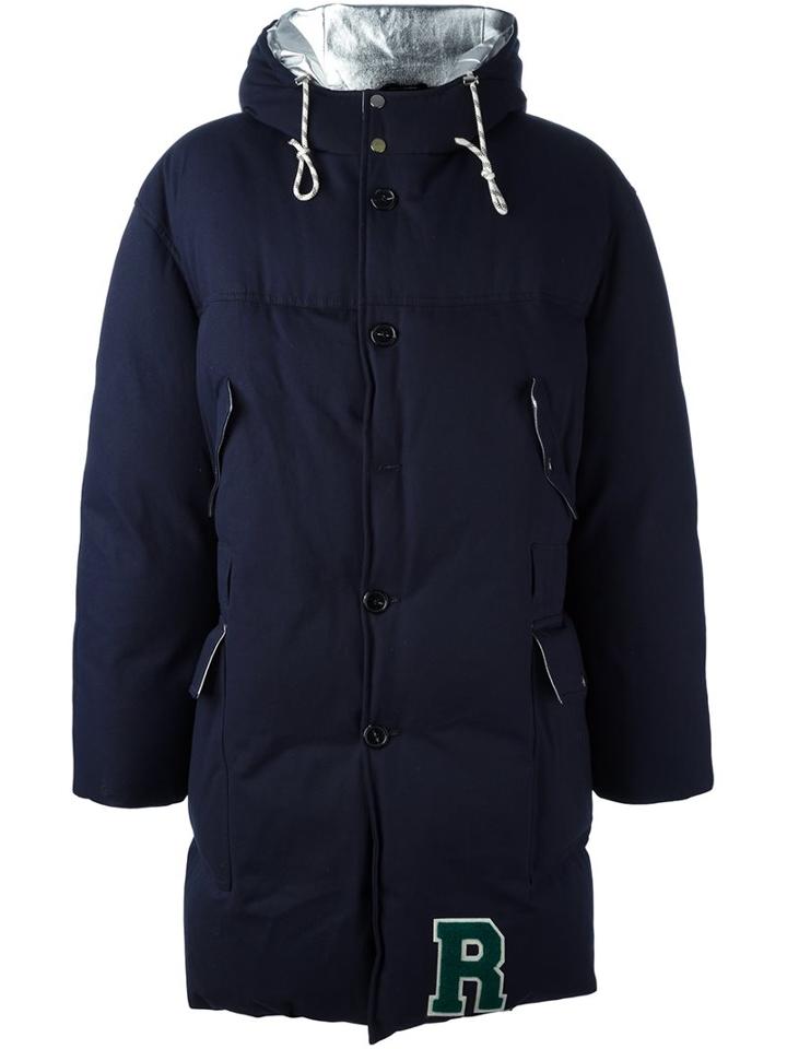 Raf Simons High Neck Padded Coat