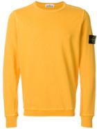 Stone Island Crew Neck Sweater - Yellow & Orange