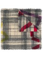 Faliero Sarti Check Print Scarf - Neutrals