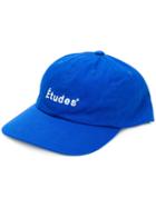 Études Embroidered Logo Cap - Blue