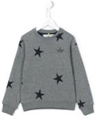 Macchia J Kids Star Print Sweatshirt, Boy's, Size: 12 Yrs, Grey
