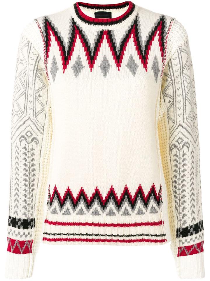 Diesel Black Gold Marret Jumper - White