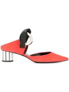 Proenza Schouler Chunky Heeled Pumps - Red