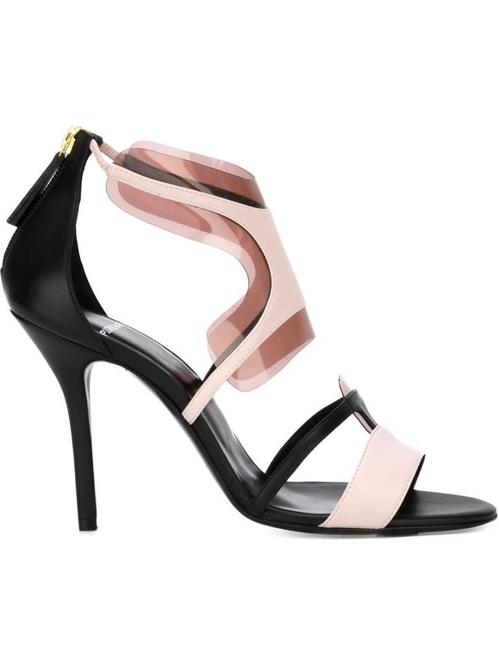 Pierre Hardy Pvc Detail Stiletto Sandals
