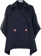 See By Chloé Double Breasted Jacket - Blue