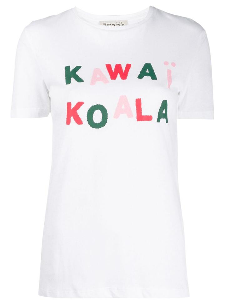 Être Cécile Kawai Koala T-shirt - White