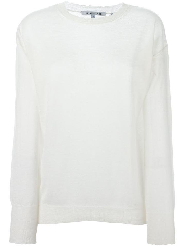 Helmut Lang Lightweight Crew Neck Sweater