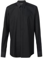 Dolce & Gabbana Polka Dot Detail Shirt - Black