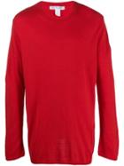 Comme Des Garçons Shirt Round Neck Jumper - Red