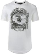 Ann Demeulemeester Black Eye Print T-shirt, Men's, Size: Xl, White, Cotton