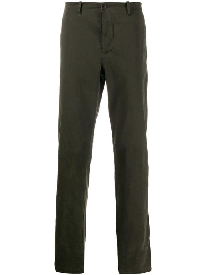 Transit Straight Leg Chinos - Green