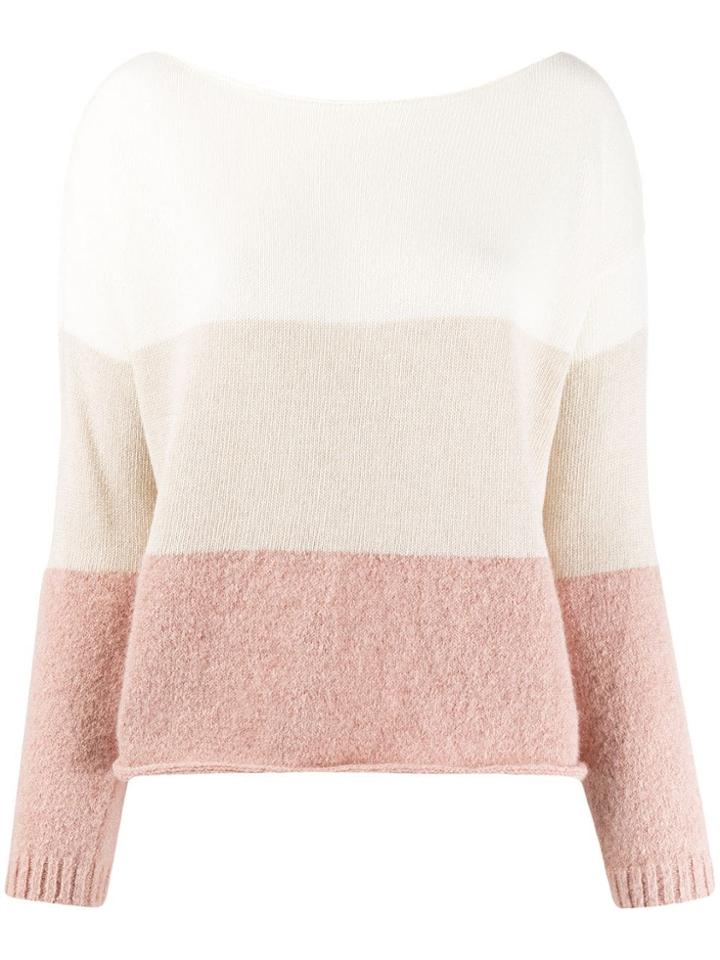 Semicouture Gradient Effect Jumper - Neutrals