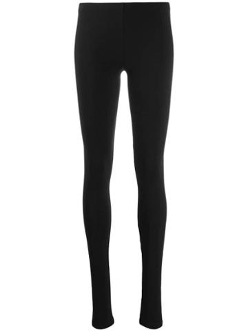 Rick Owens Lilies Slim Fit Leggings - Black