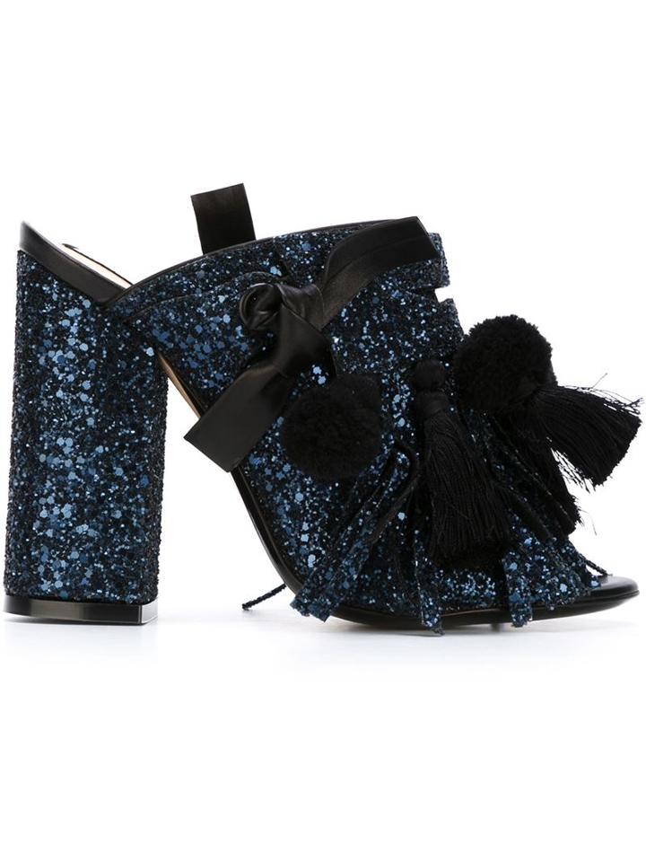 No21 Tassel Mules