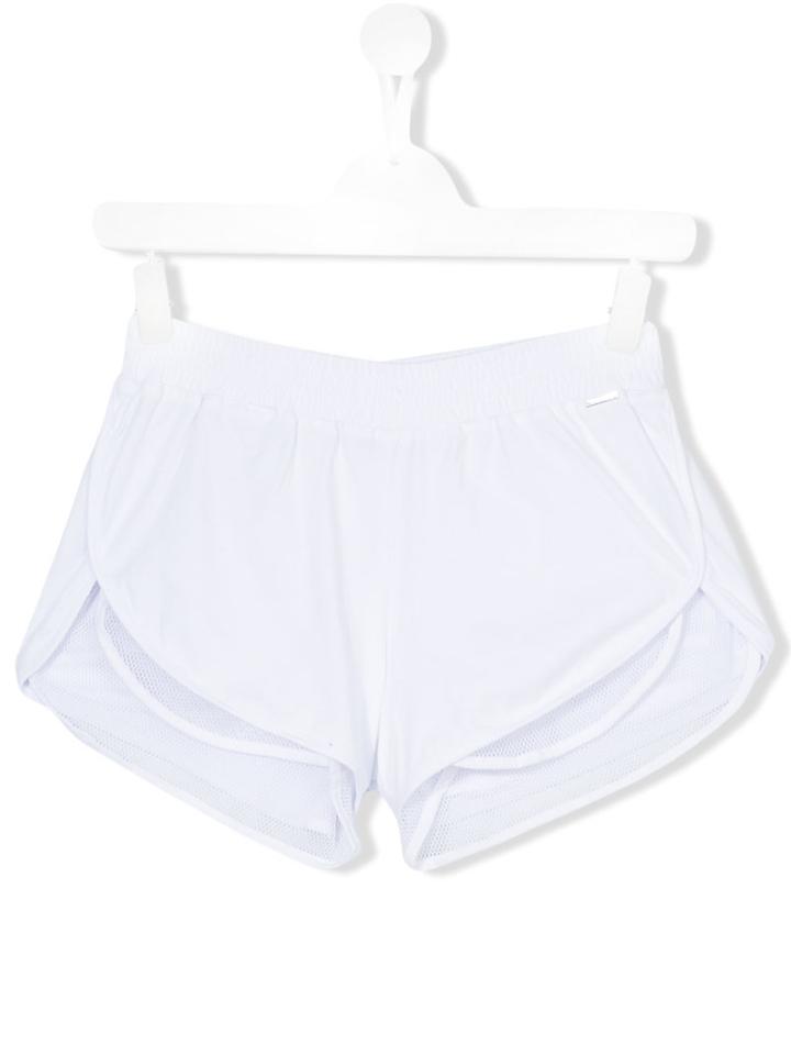 Diesel Kids - Sporty Shorts - Kids - Cotton/polyester - 16 Yrs, White