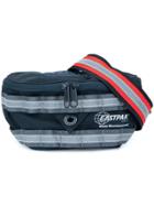 White Mountaineering Striped Belt Bag - Blue