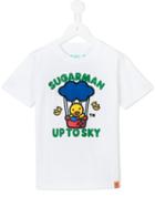 Sugarman Kids Man In The Sky Print T-shirt, Boy's, Size: 7 Yrs, White