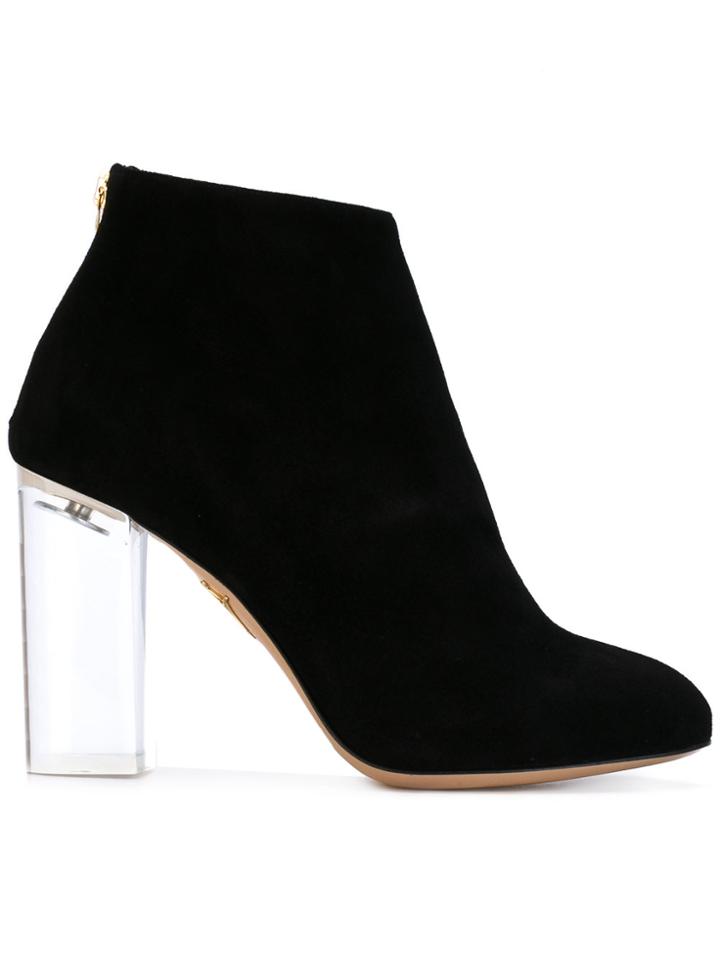 Charlotte Olympia Chunky Heel Ankle Boots - Black