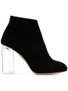 Charlotte Olympia Chunky Heel Ankle Boots - Black