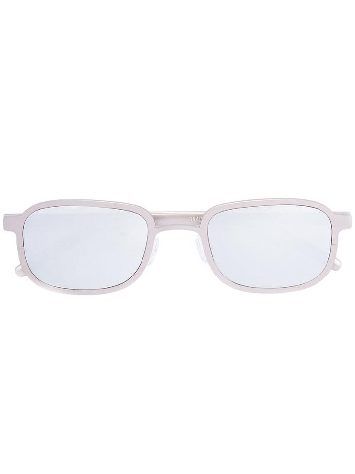 Blyszak Square Frame Sunglasses - Metallic