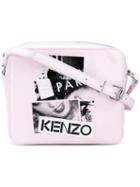 Kenzo - Donna Jordan Crossbody Bag - Women - Leather - One Size, Pink/purple, Leather