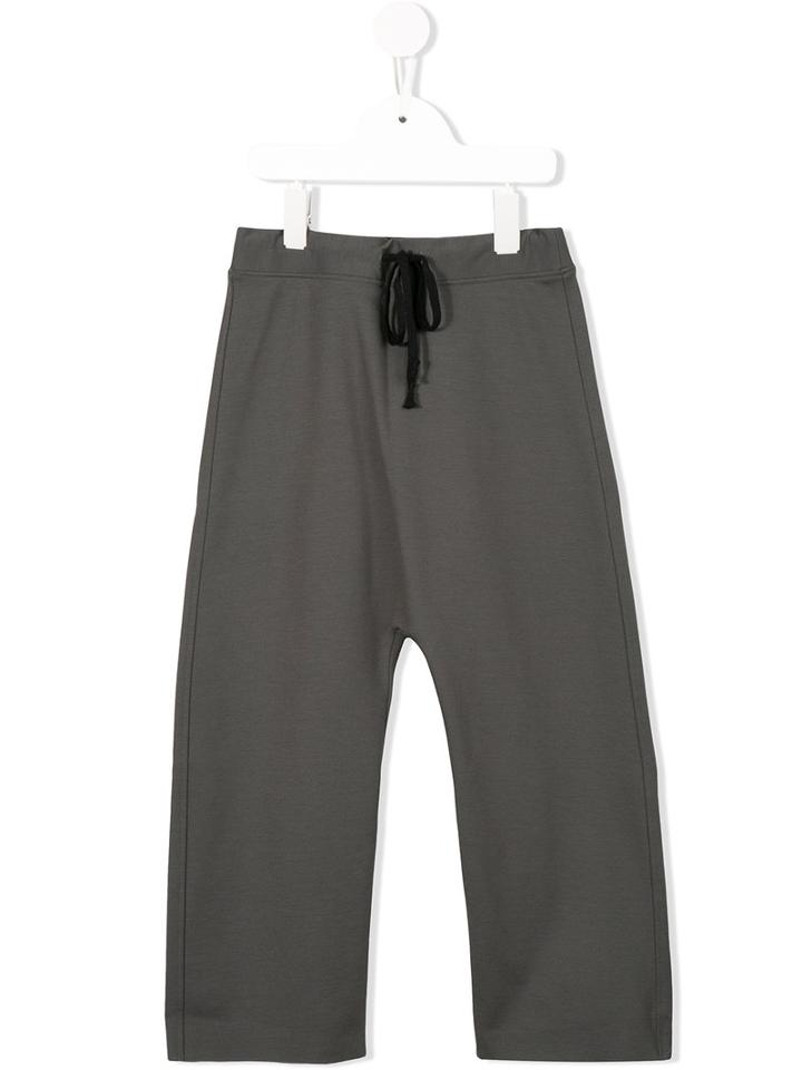 Album Di Famiglia Kids - Classic Jogging Trousers - Kids - Polyamide/spandex/elastane/viscose - 10 Yrs, Grey