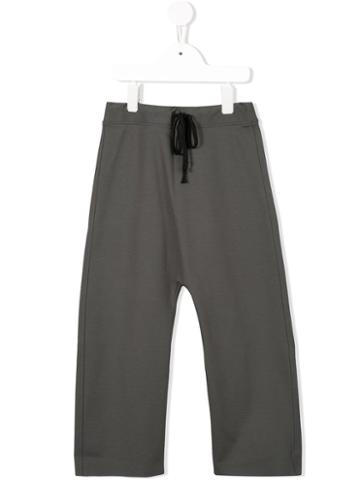 Album Di Famiglia Kids - Classic Jogging Trousers - Kids - Polyamide/spandex/elastane/viscose - 10 Yrs, Grey