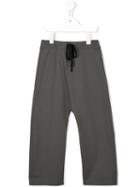 Album Di Famiglia Kids - Classic Jogging Trousers - Kids - Polyamide/spandex/elastane/viscose - 10 Yrs, Grey