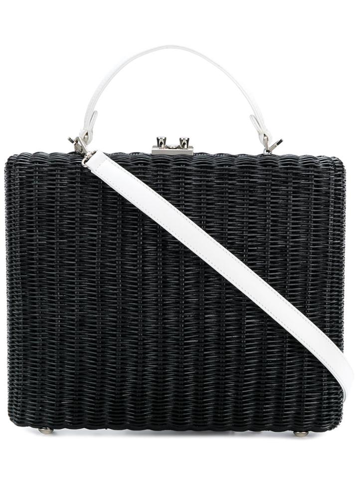 Rodo Woven Tote - Black