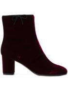 L'autre Chose Zipped-up Ankle Boots - Pink & Purple