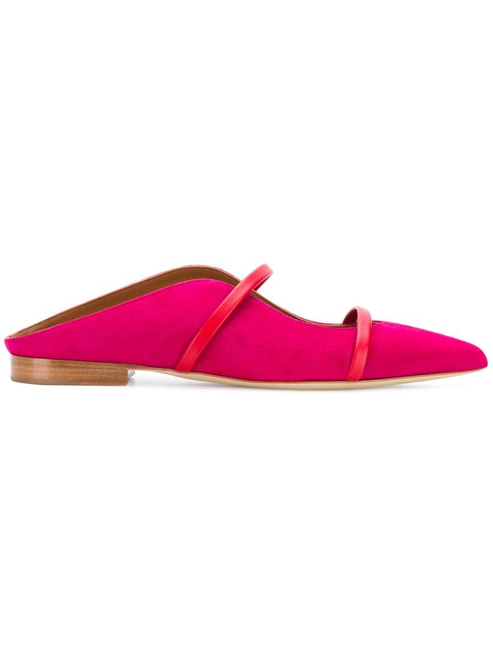 Malone Souliers Maureen Ballerinas - Pink & Purple