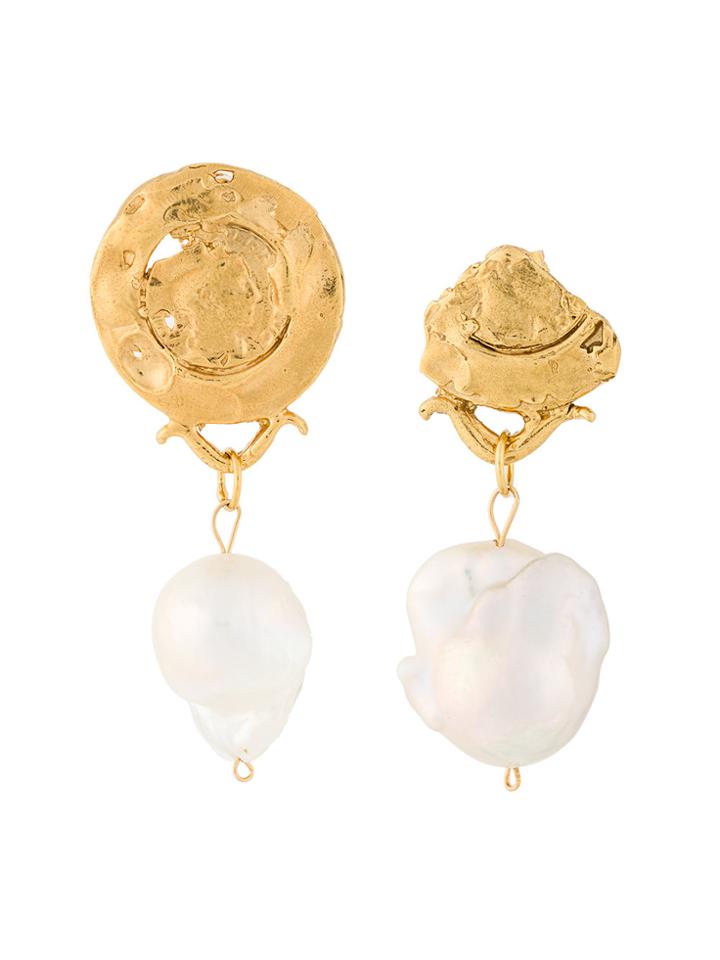 Alighieri La Passione Di Napoli Earrings - Metallic