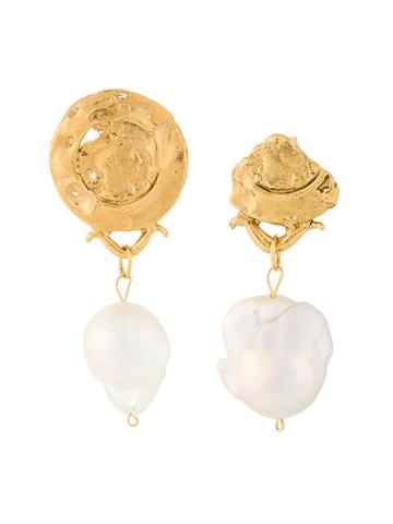 Alighieri La Passione Di Napoli Earrings - Metallic